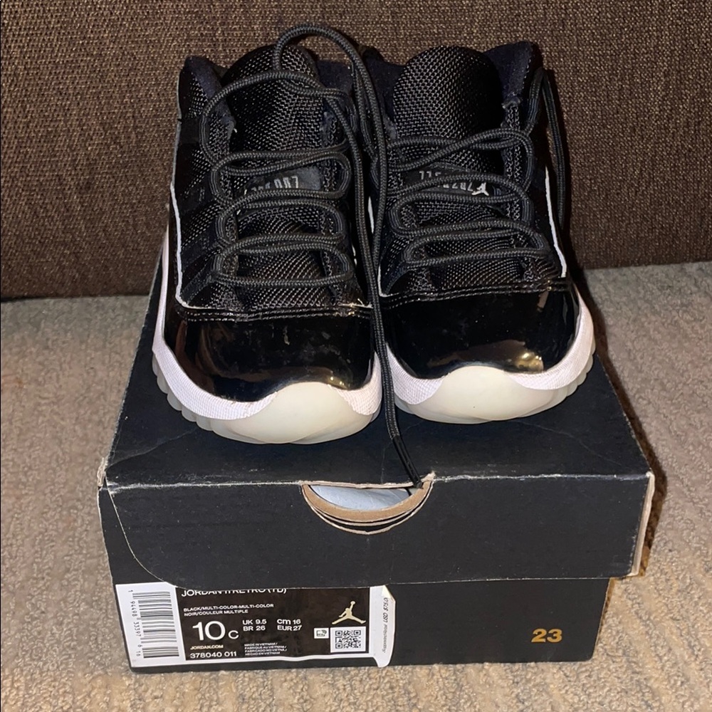Air Jordan Black and White Sneakers